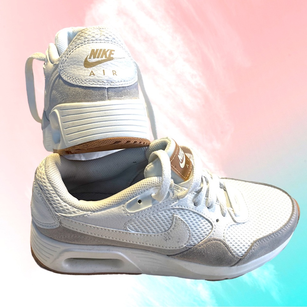 Nike Women's White and Gray Sneakers